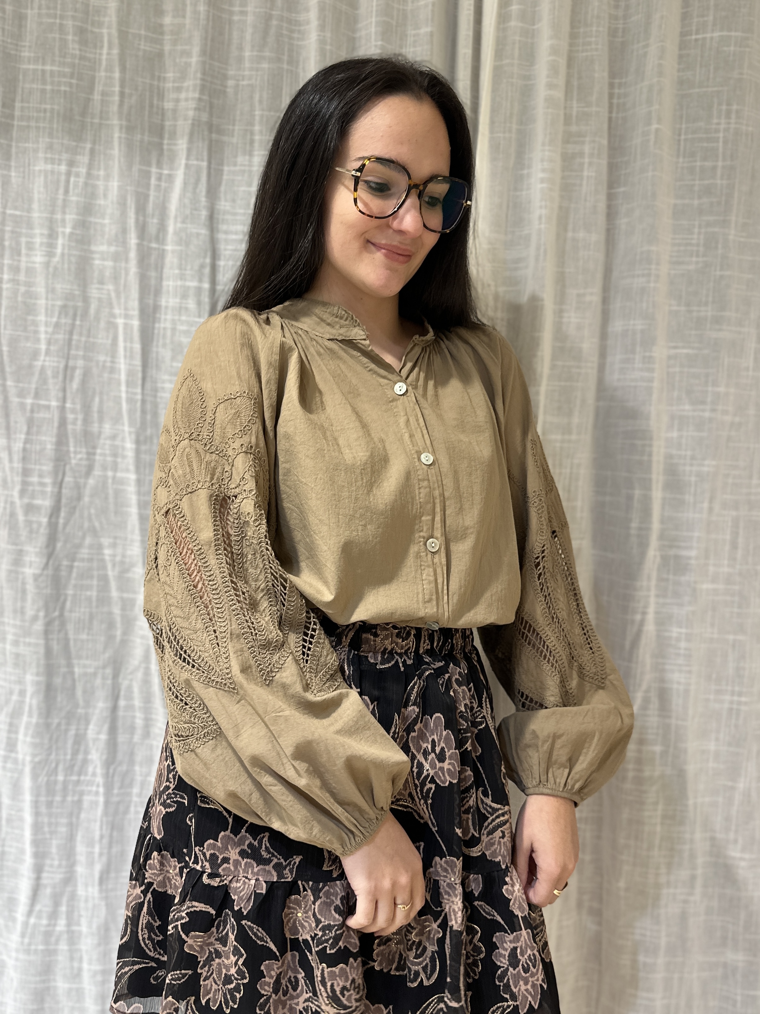 Chemise DOLCE Camel