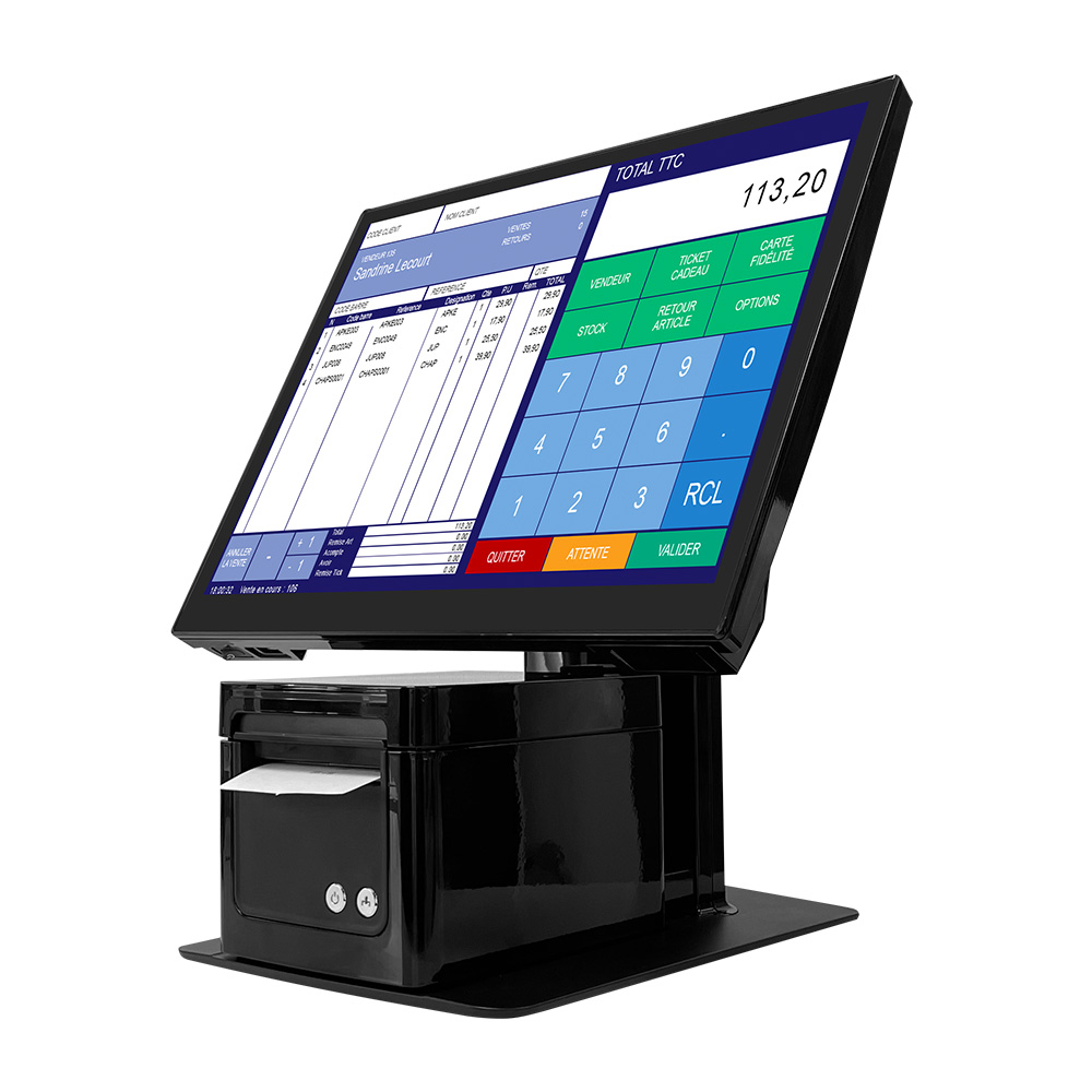 IB TECH POS 15 : Caisse enregistreuse Tout-en-Un Infiniment Complet