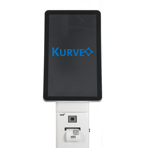 IB TECH KIOSK 08 : Borne de commande 23.6’’ Incurvée et Design