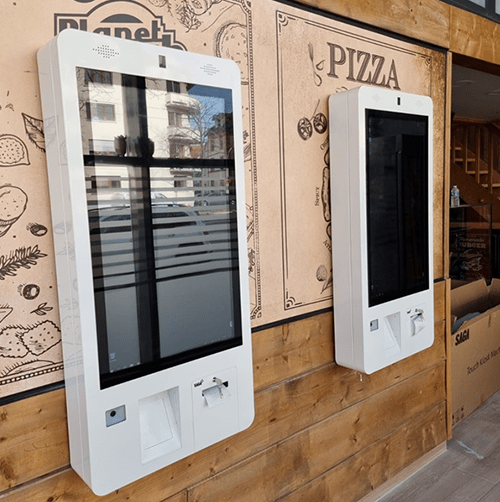 IB TECH KIOSK 06 – NovaK Halo 23 : La Borne de commande Self-Ordering 21.5’’ Compacte et Polyvalente