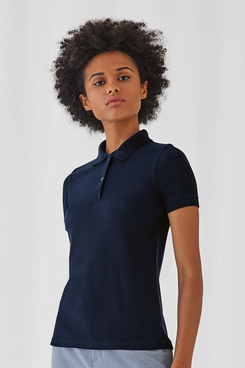 Polo piquè manica corta donna