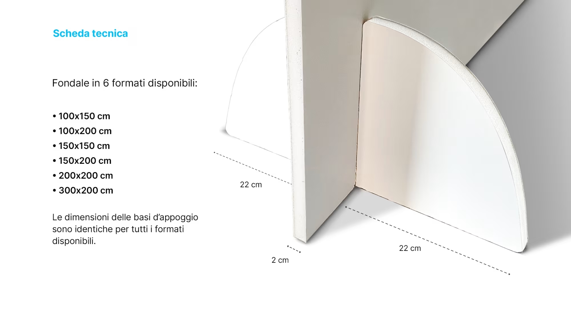 Back Drop in sandwich