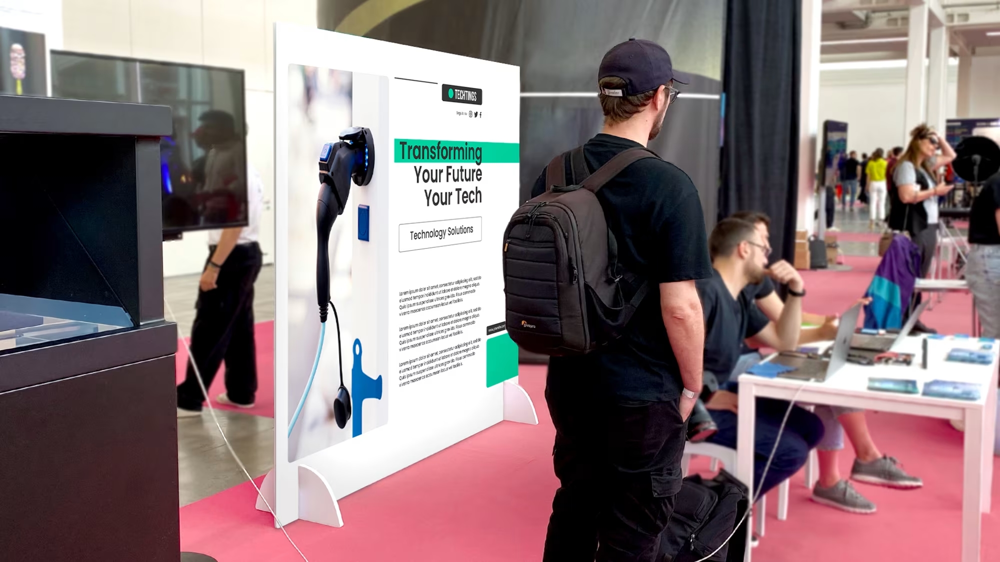 Back Drop in sandwich