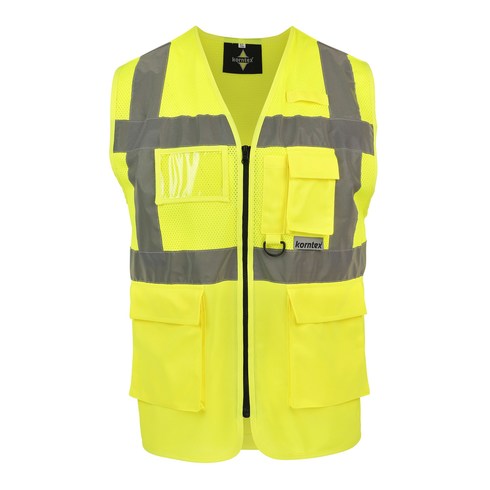 Executive Mesh Gilet multifunzionale ad Alta Visibilita' 