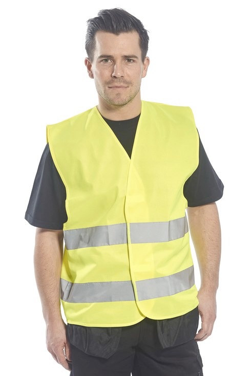 Gilet Hi-Vis con due bande