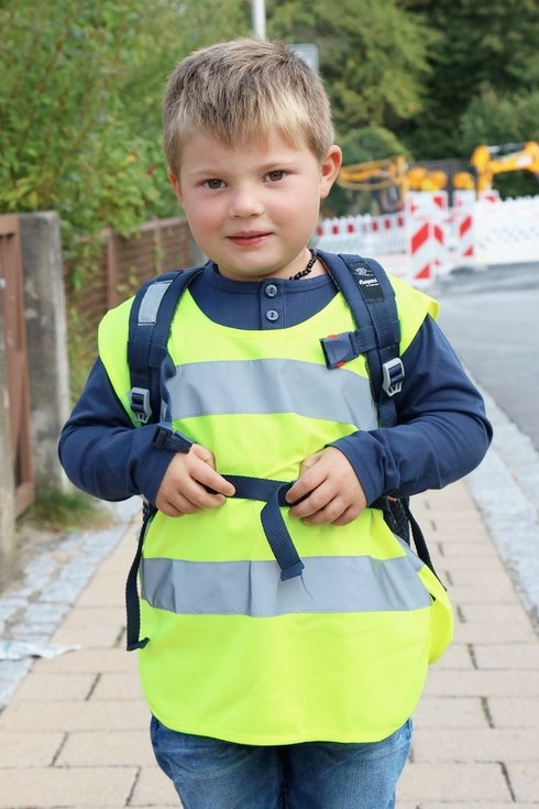 Poncho di sicurezza bambino ad Alta Visibilità