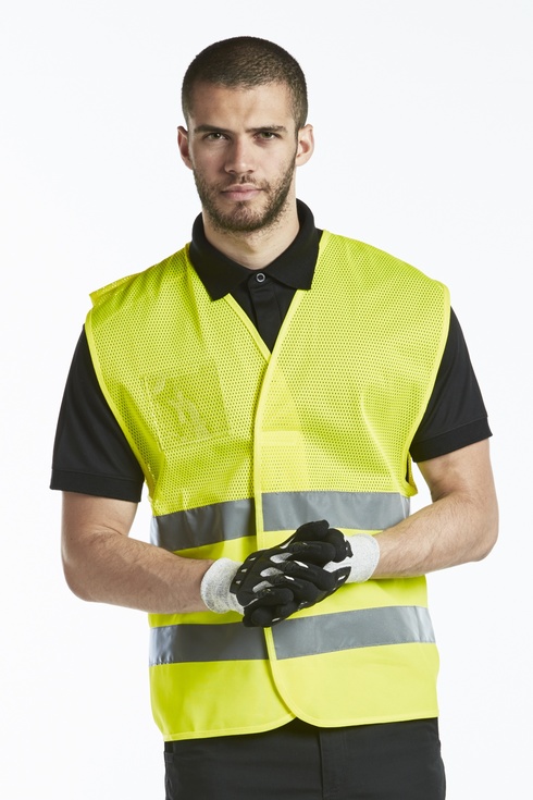 Gilet mesh hi-vis