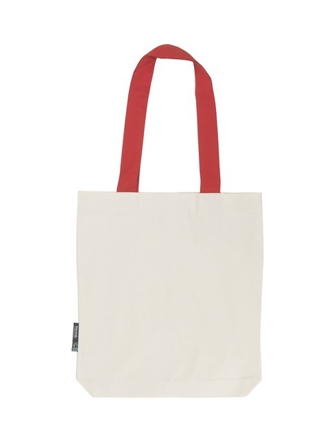 ORGANIC BORSA TWILL MANICI CONTRAST