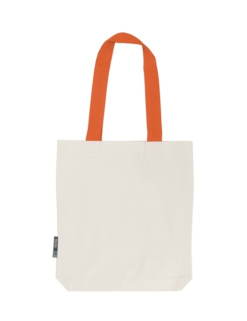ORGANIC BORSA TWILL MANICI CONTRAST