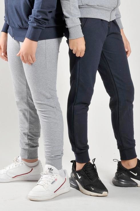 PANTALONE BAMBINO IN FELPA STRETCH CLASSICO 290 GR