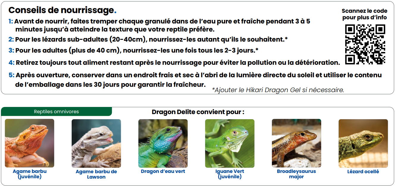 HIKARI DRAGON DELITE 200 GRAMMES