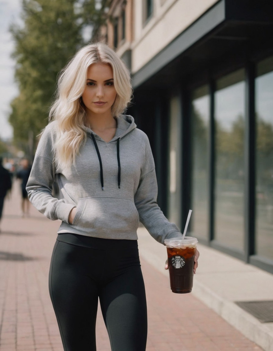 SculptFit High-Waisted Black Leggings – Comfort & Style in Motion 