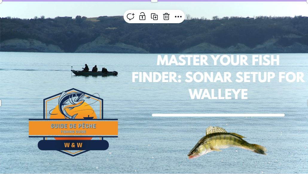 Walleye - Best sonar settings for success (E-Book - 18 pages)
