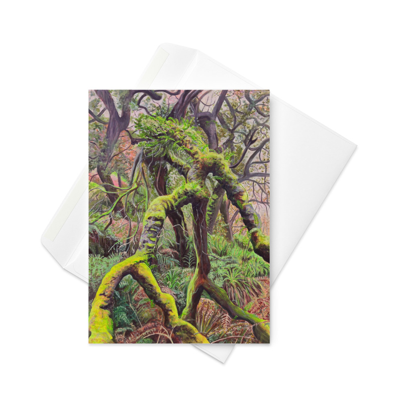 'FALLEN OAK' Greeting Card