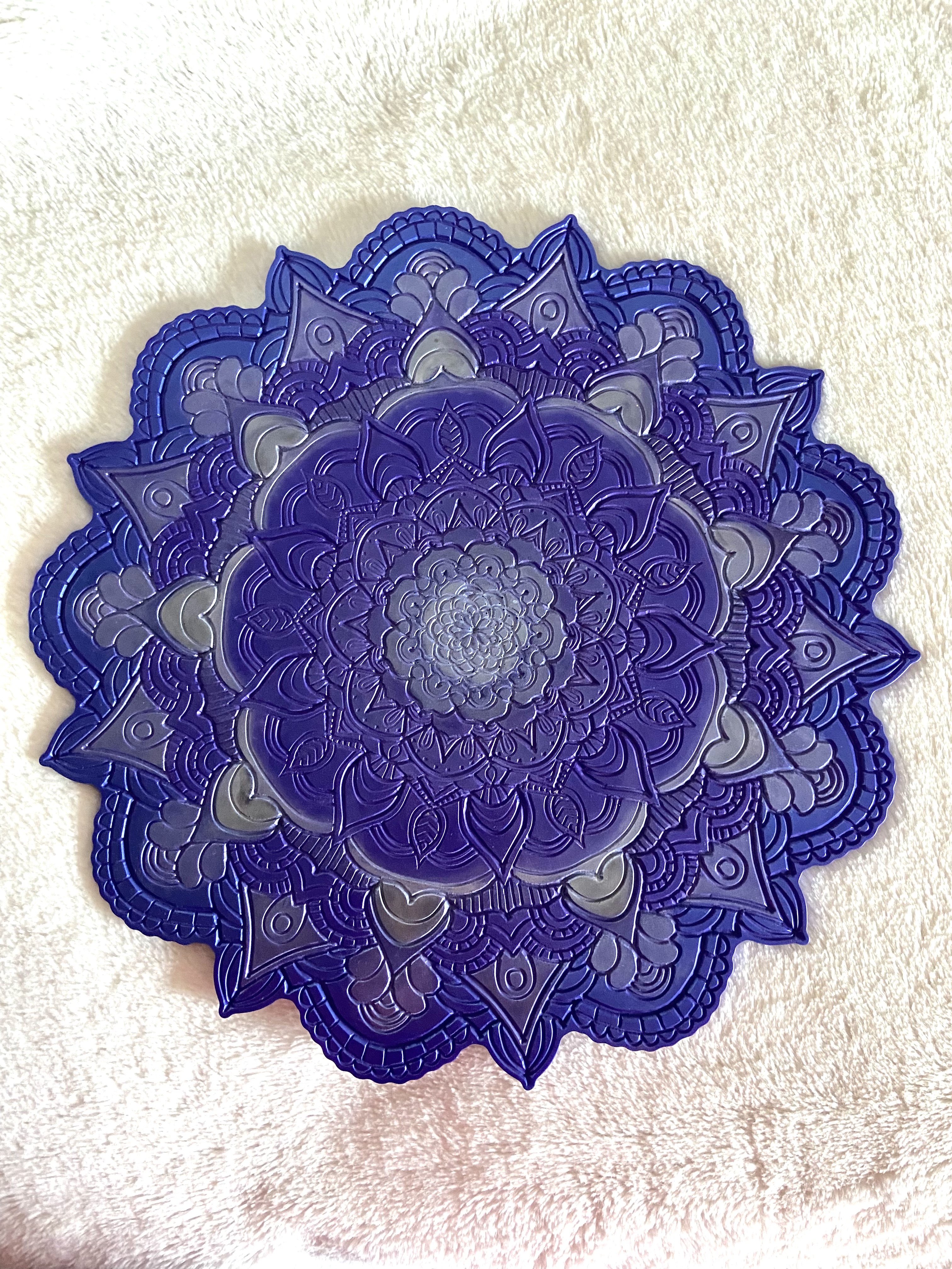 Decorative Mandala Placemat tray
