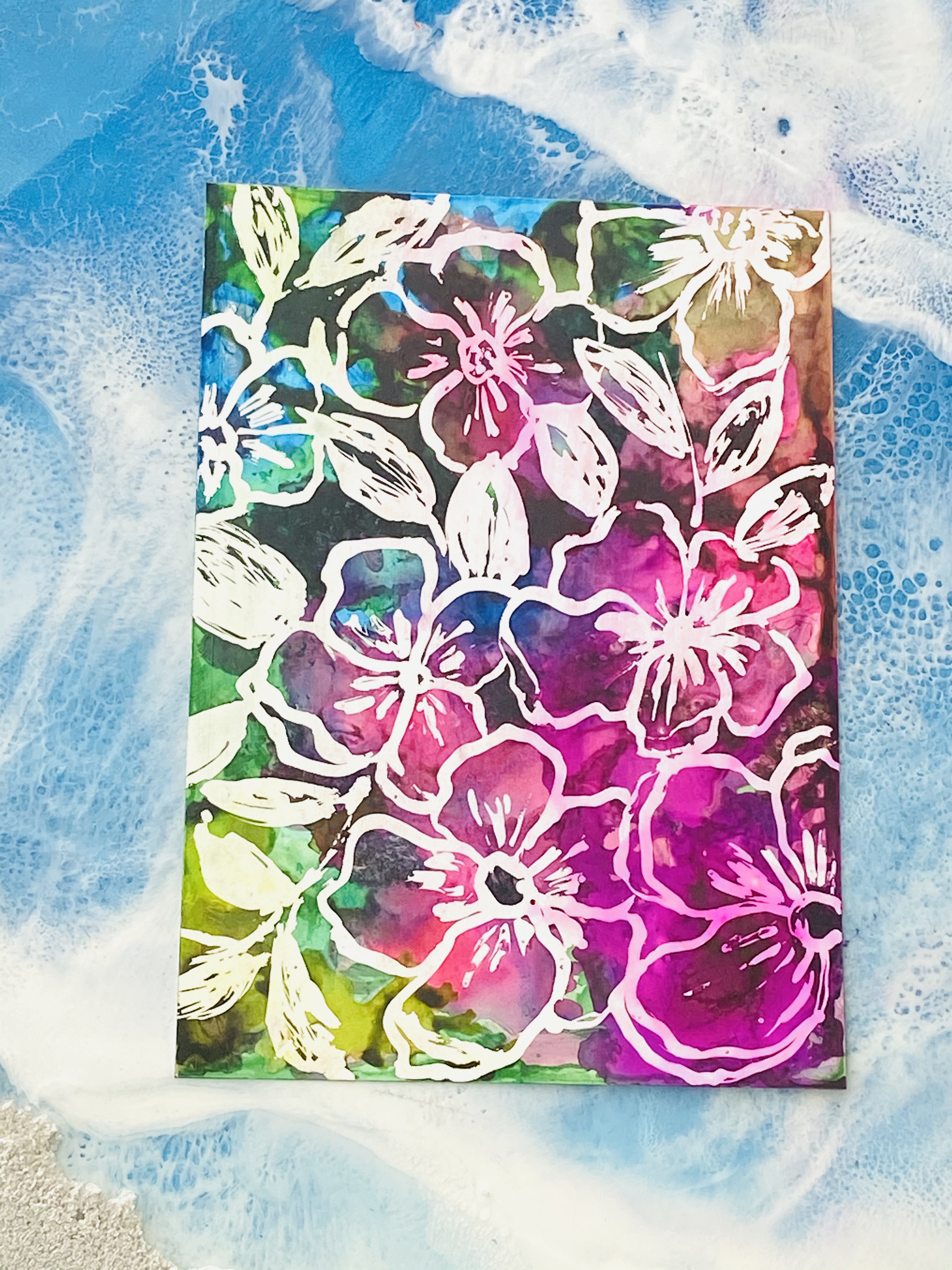 Floral Abstract Painting