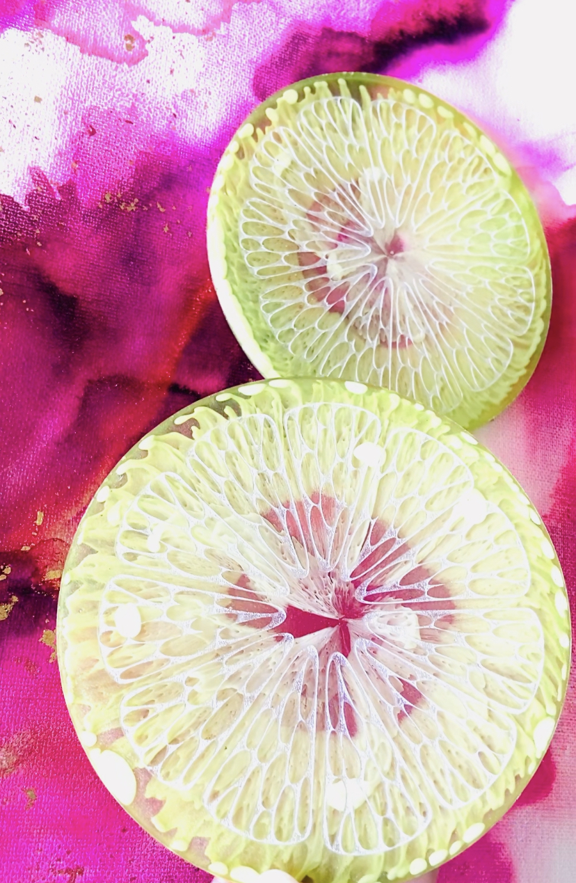 Fruit Resin Coasters