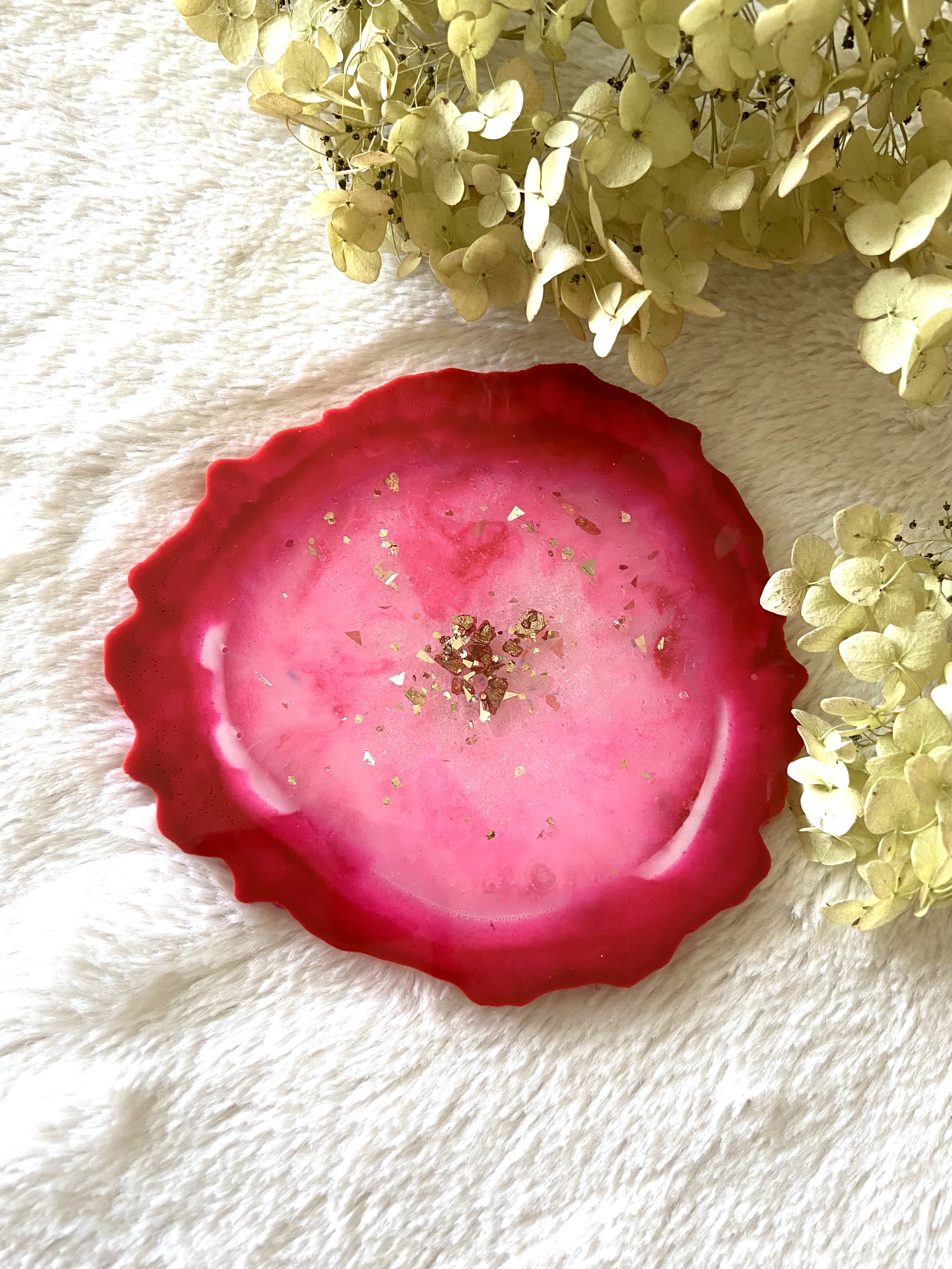 Handmade Resin Plate