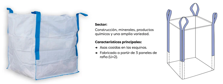 Saco Big Bag para Escombros 1.000 kg