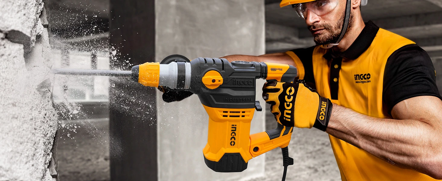 Ingco Martillo Combinado 1500W RH150028 | SDS-Plus | 5,5J