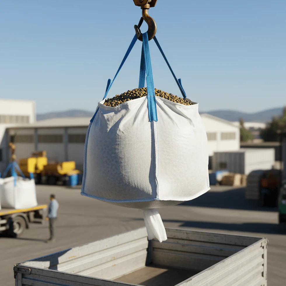 Saco Big Bag reutilizable con Boca de Descarga 1.000 kg