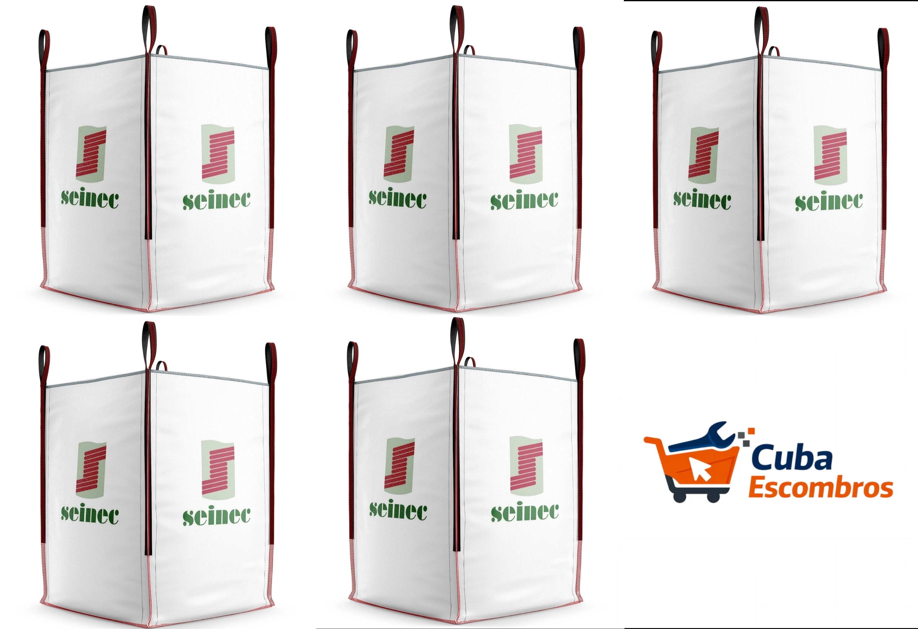 Saco Big Bag Escombros 1.250 kg