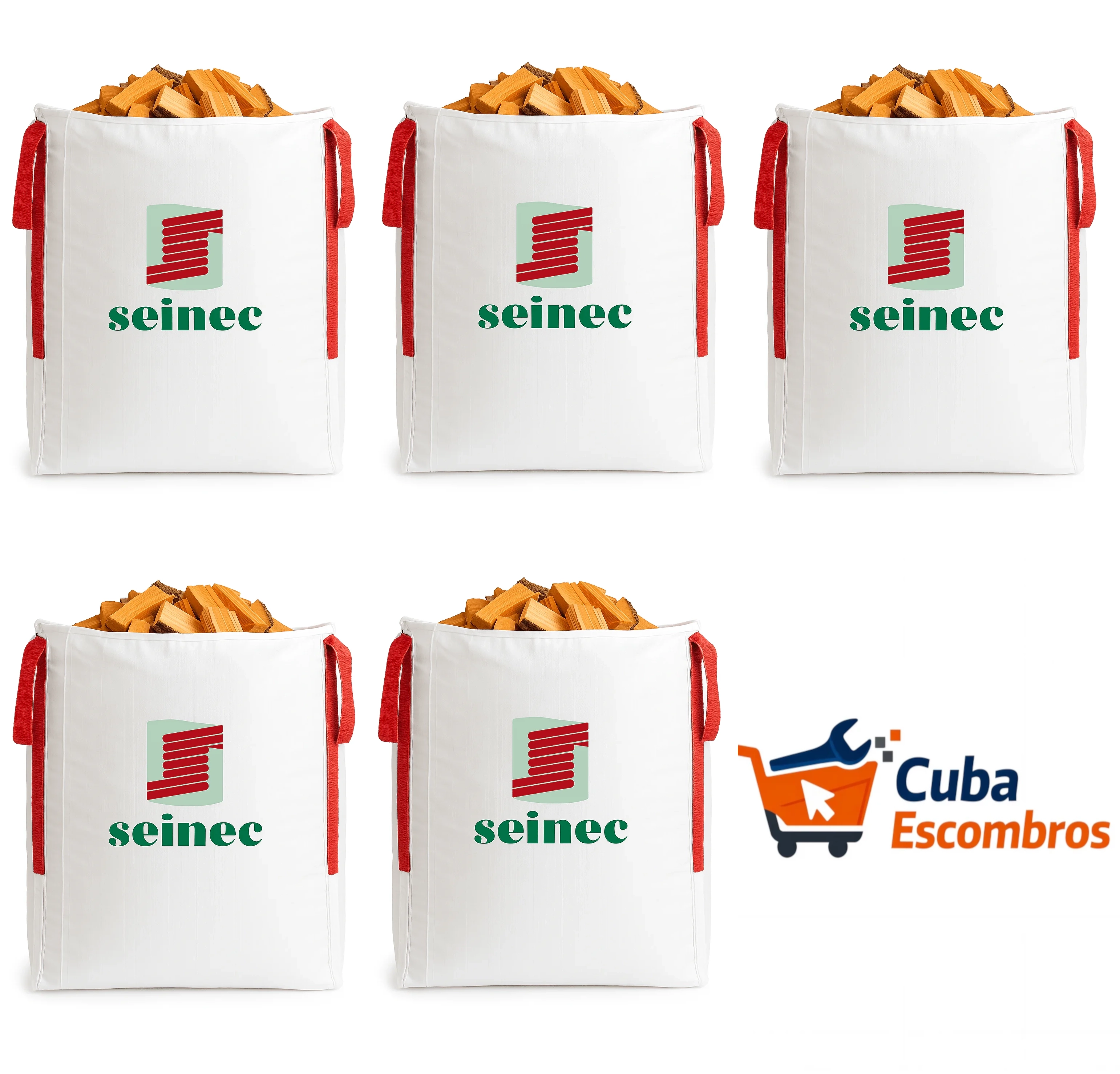 Saco Big Bag Escombros 1.500 kg