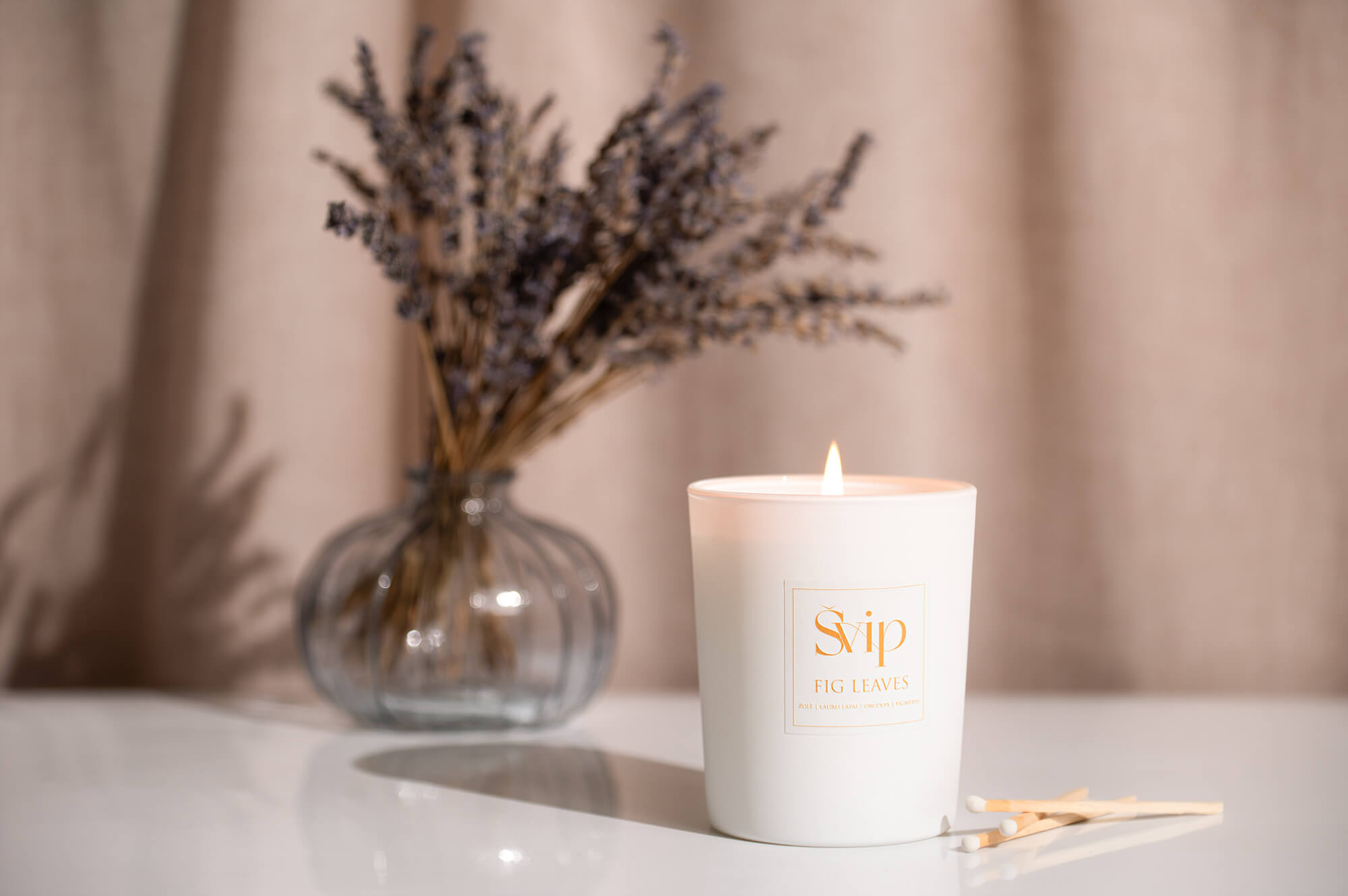 Žvakė FIG LEAVES
