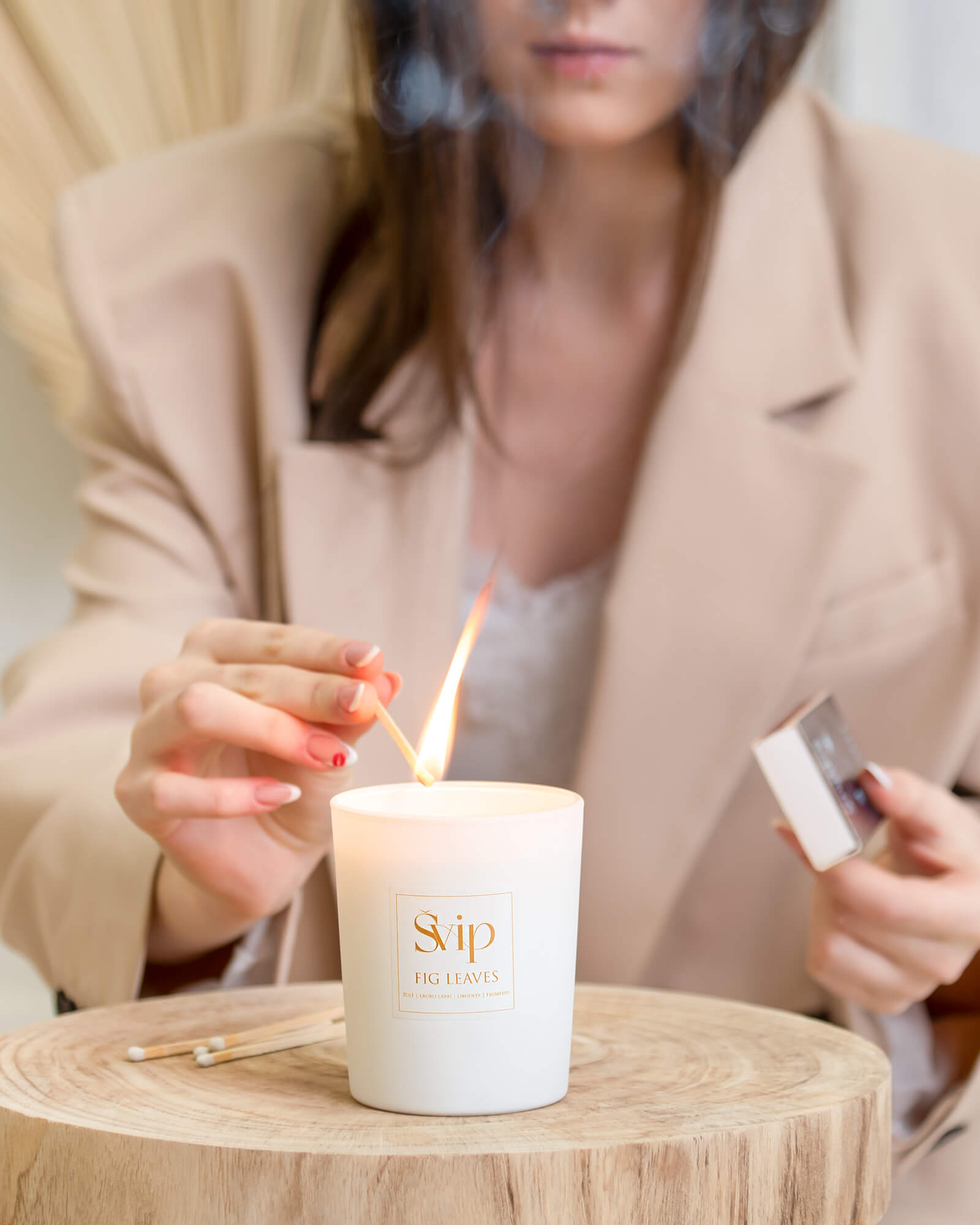 Žvakė FIG LEAVES