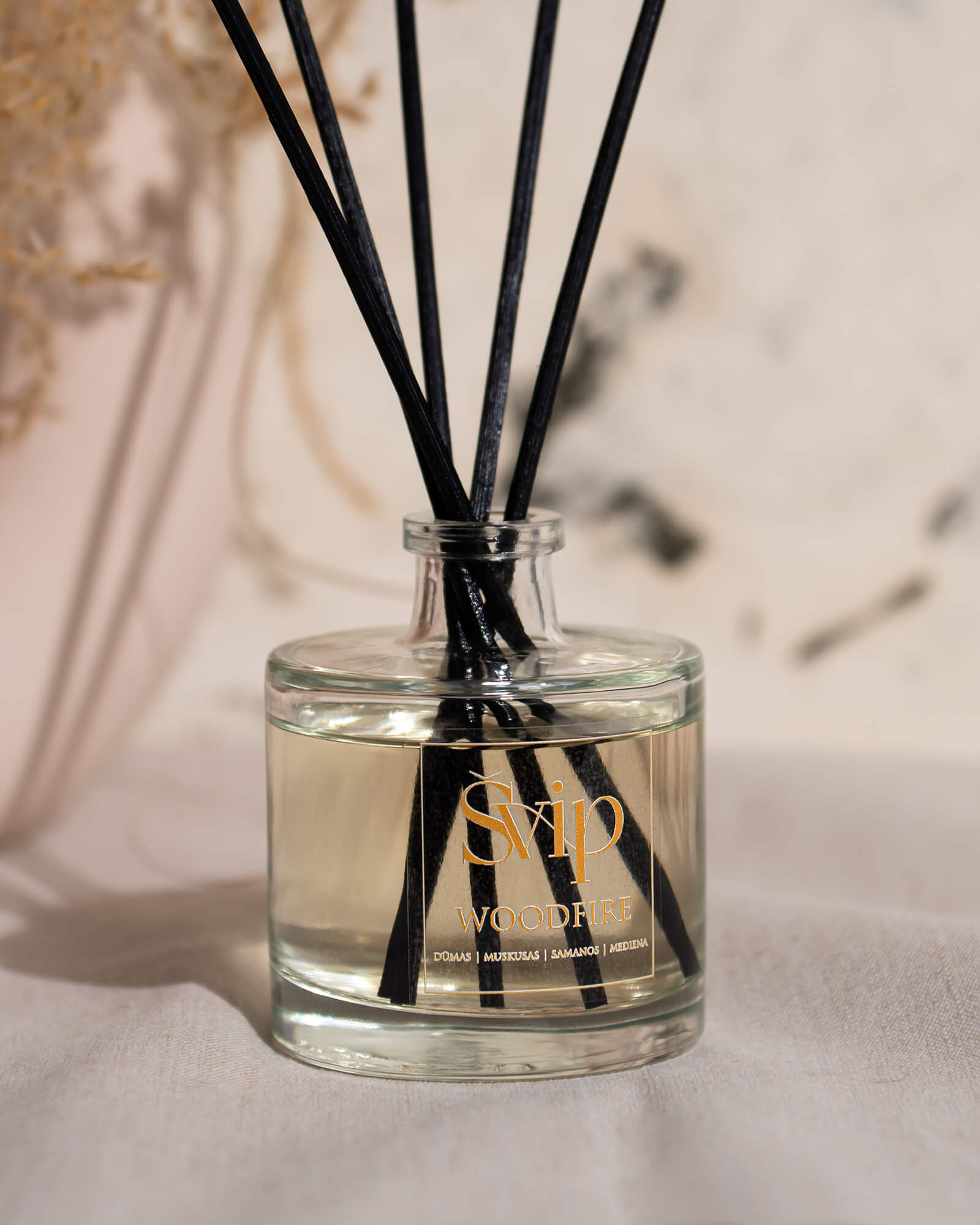 Namų kvapas WOOD FIRE
