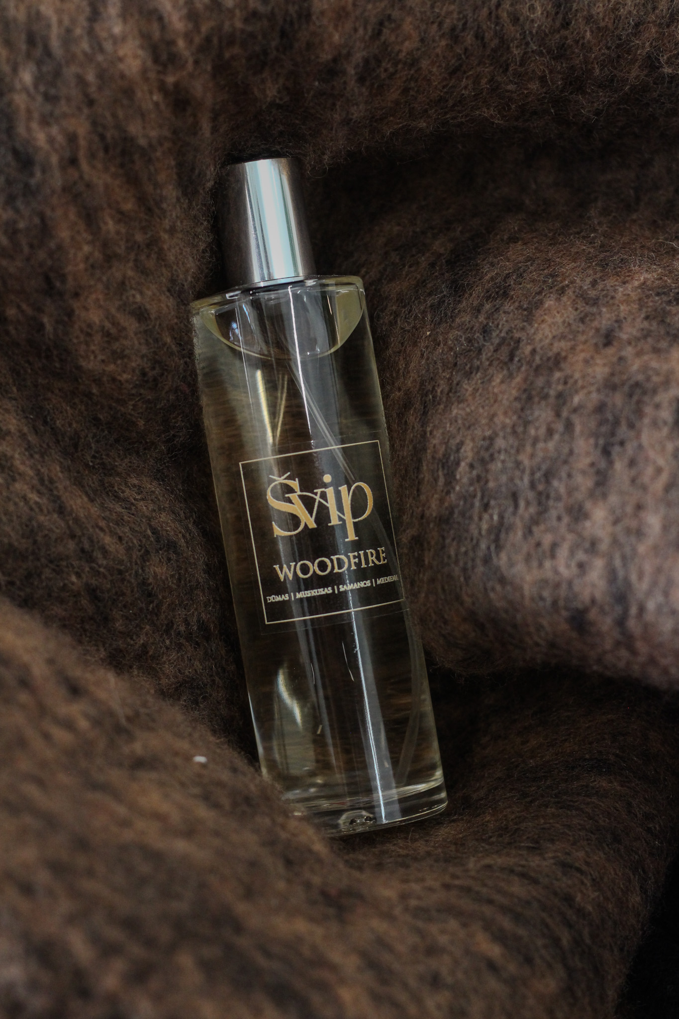 Purškiamas namų kvapas  WOOD FIRE