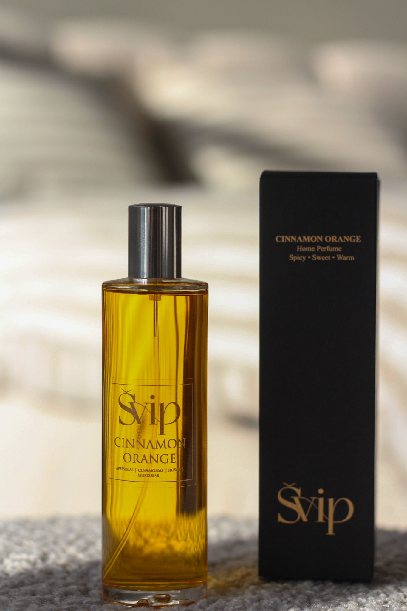 Purškiamas namų kvapas  CINNAMON ORANGE