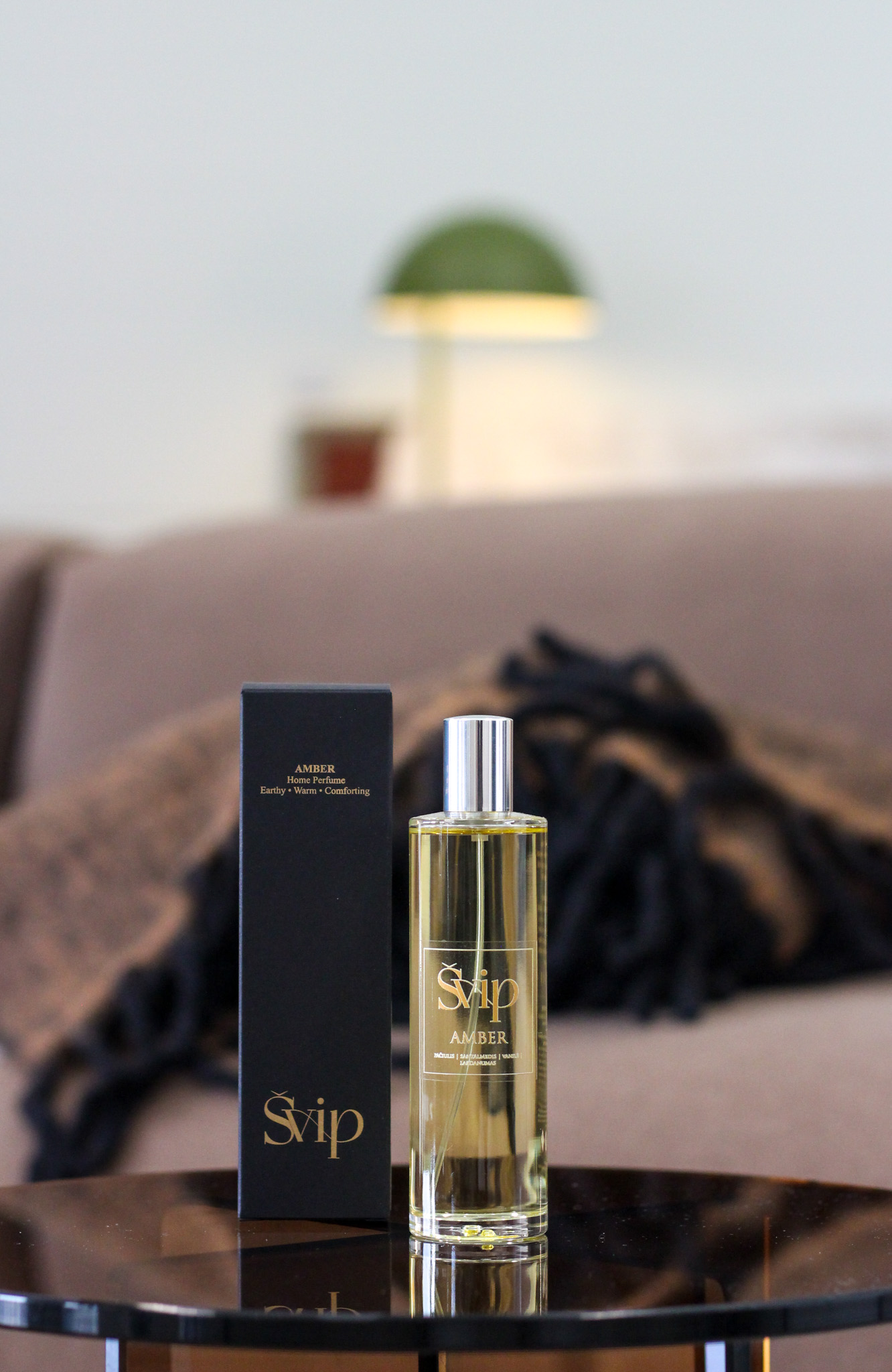 Purškiamas namų kvapas  AMBER