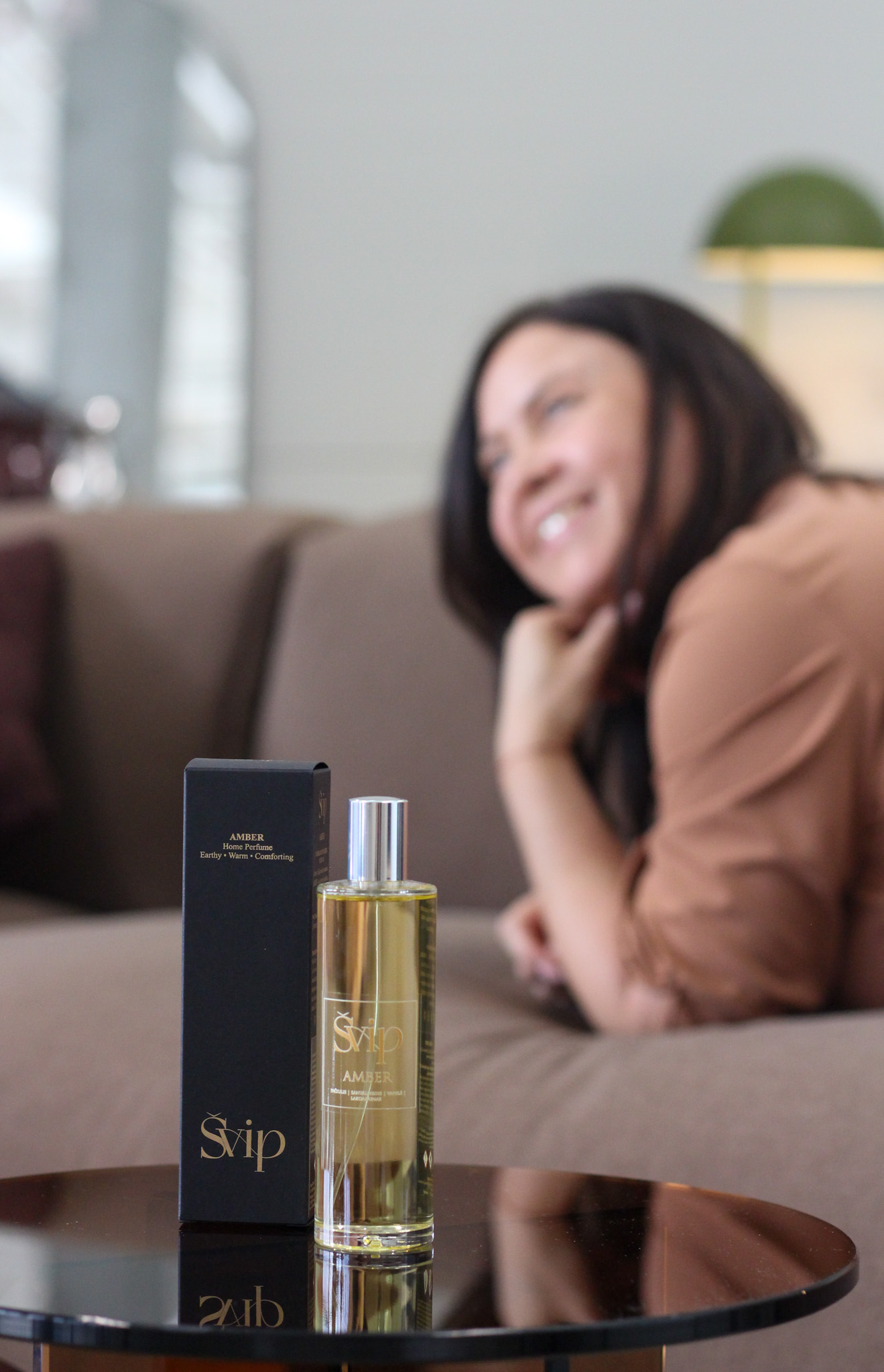 Purškiamas namų kvapas  AMBER