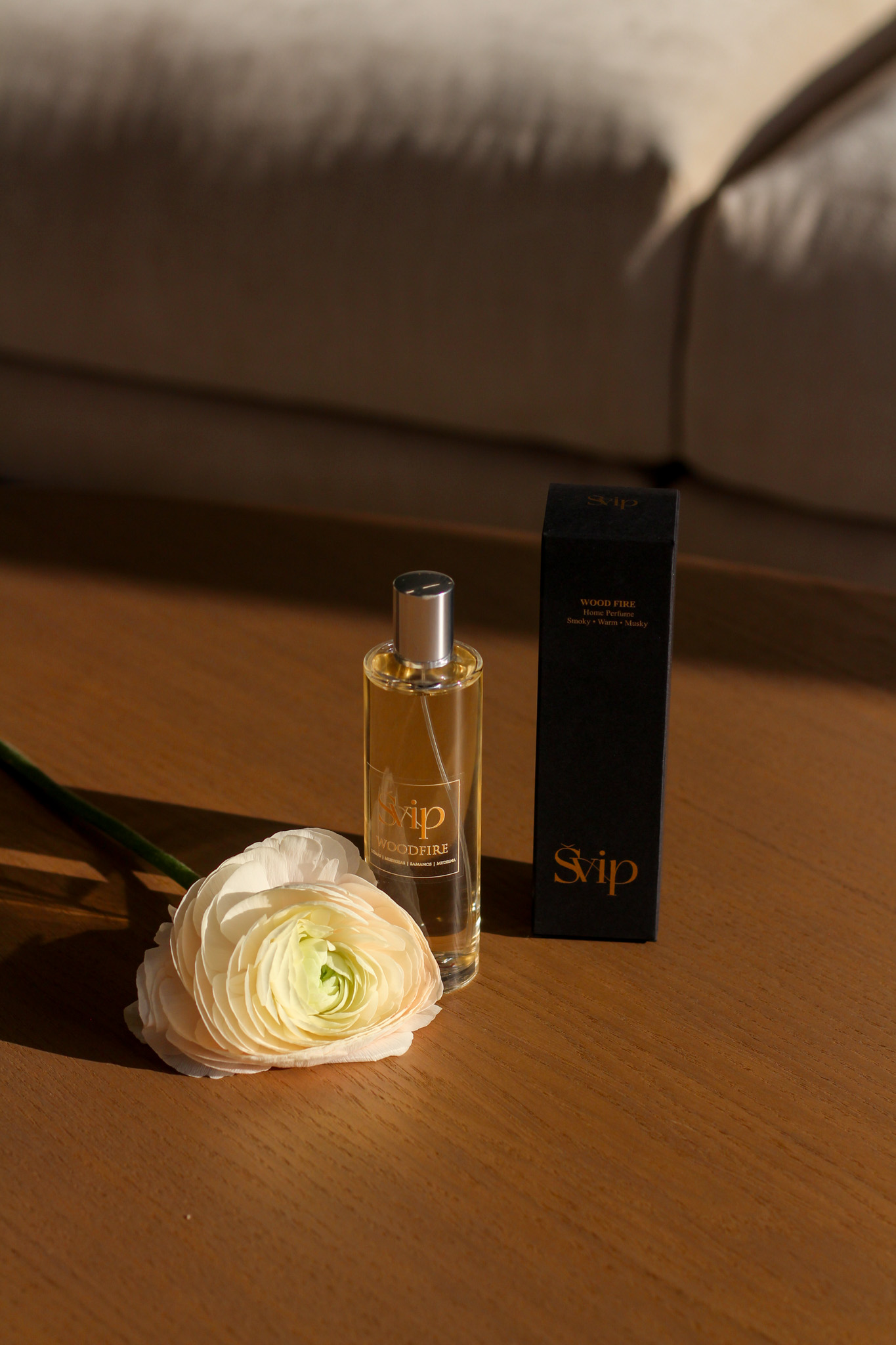 Purškiamas namų kvapas  WOOD FIRE