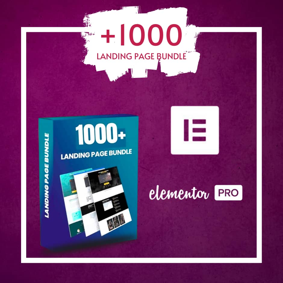 1000+ Landing Page Bundle