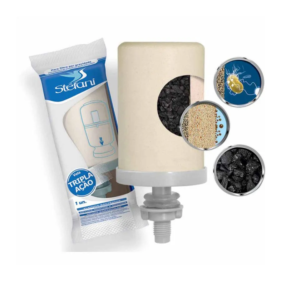 Vela Esterilizante Para Filtro de Barro Stéfani