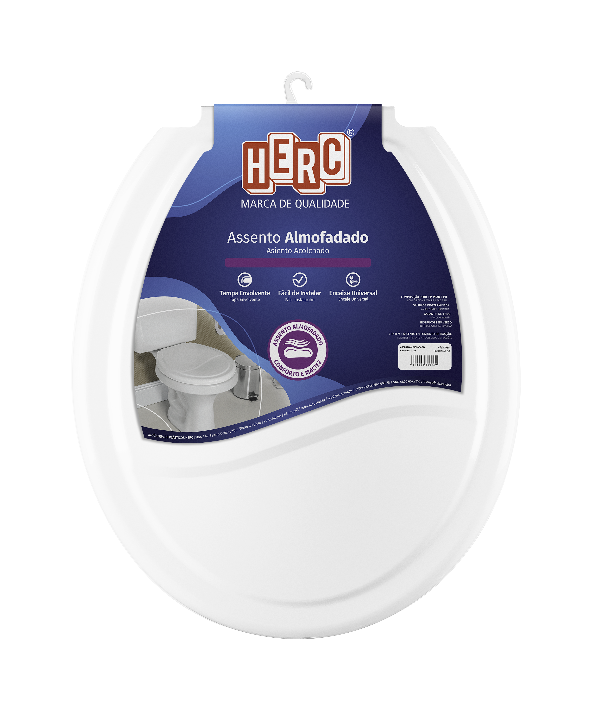 Assento Almofadado Herc