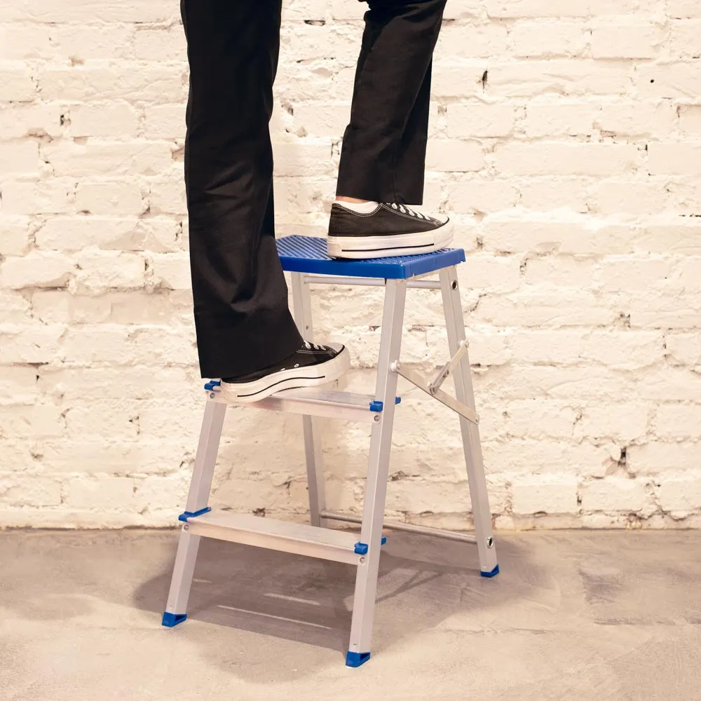 Escada Banqueta Alumínio Mor