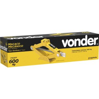 Macaco mecânico 0,6 Tonelada tipo Sanfona Vonder