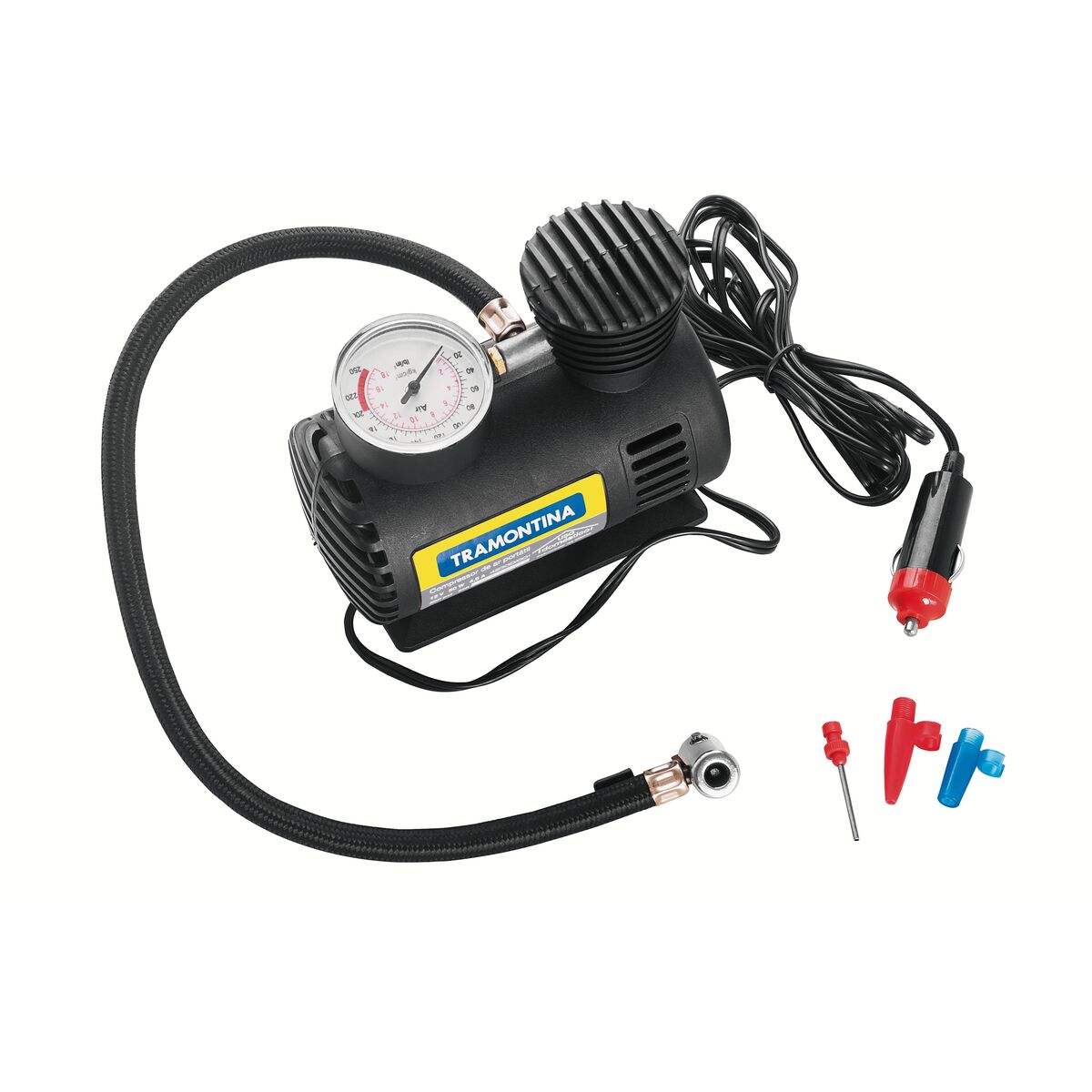 Compressor de Ar Portátil Tramontina 12v 50w