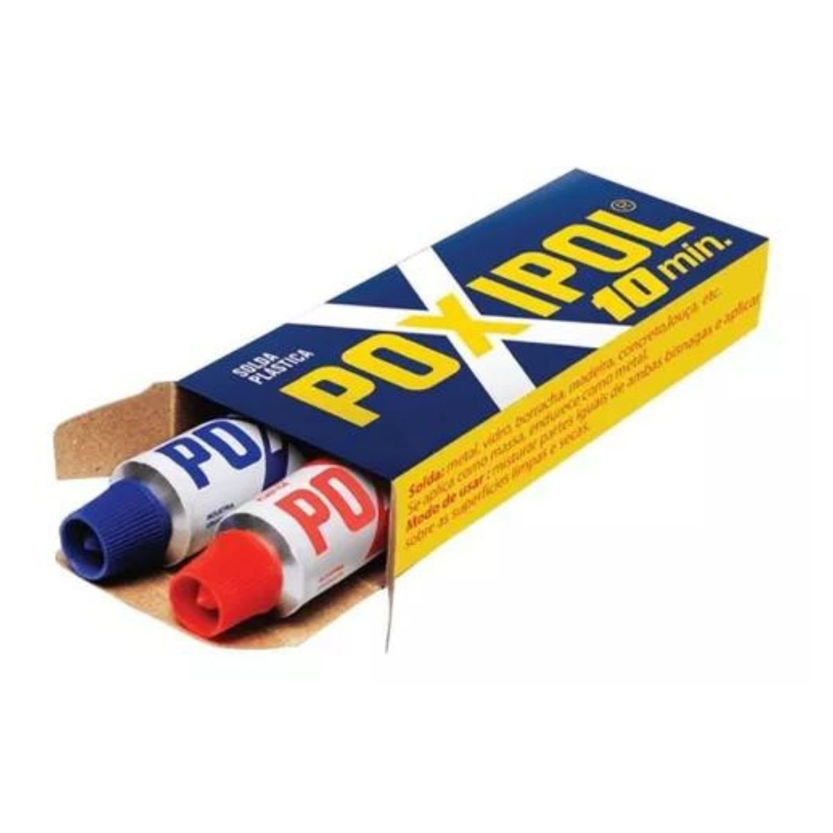 Adesivo Epóxi Líquido Metalico 21ml/16g Poxipol