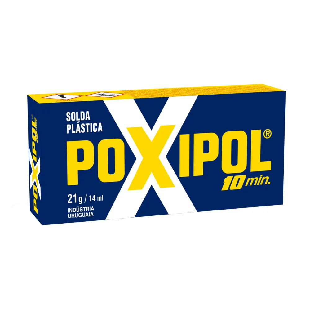 Adesivo Epóxi Líquido Metalico 21ml/16g Poxipol