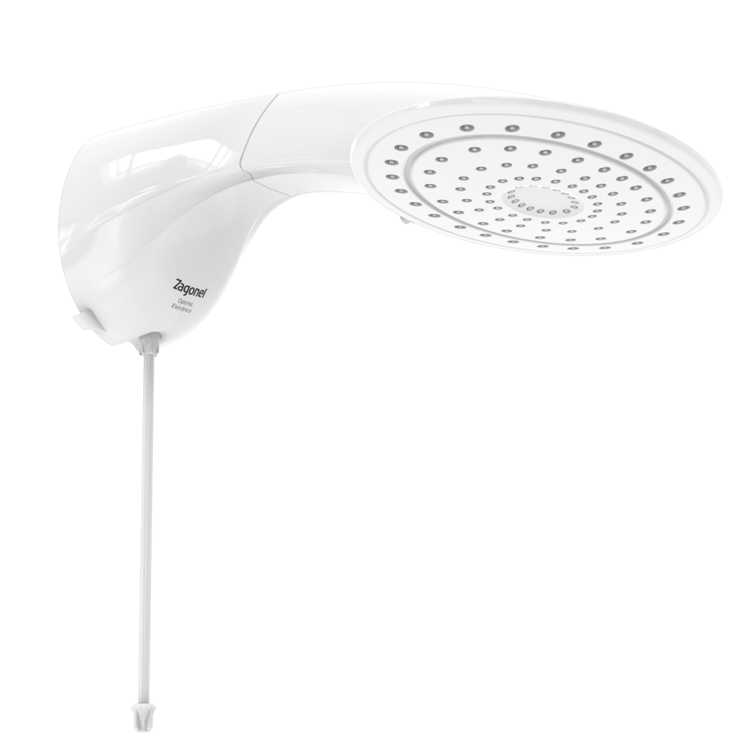 Ducha Optima Eletrônica Branca Zagonel