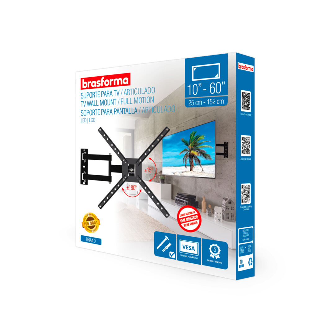 Suporte para TV BRA 4.0 Brasforma
