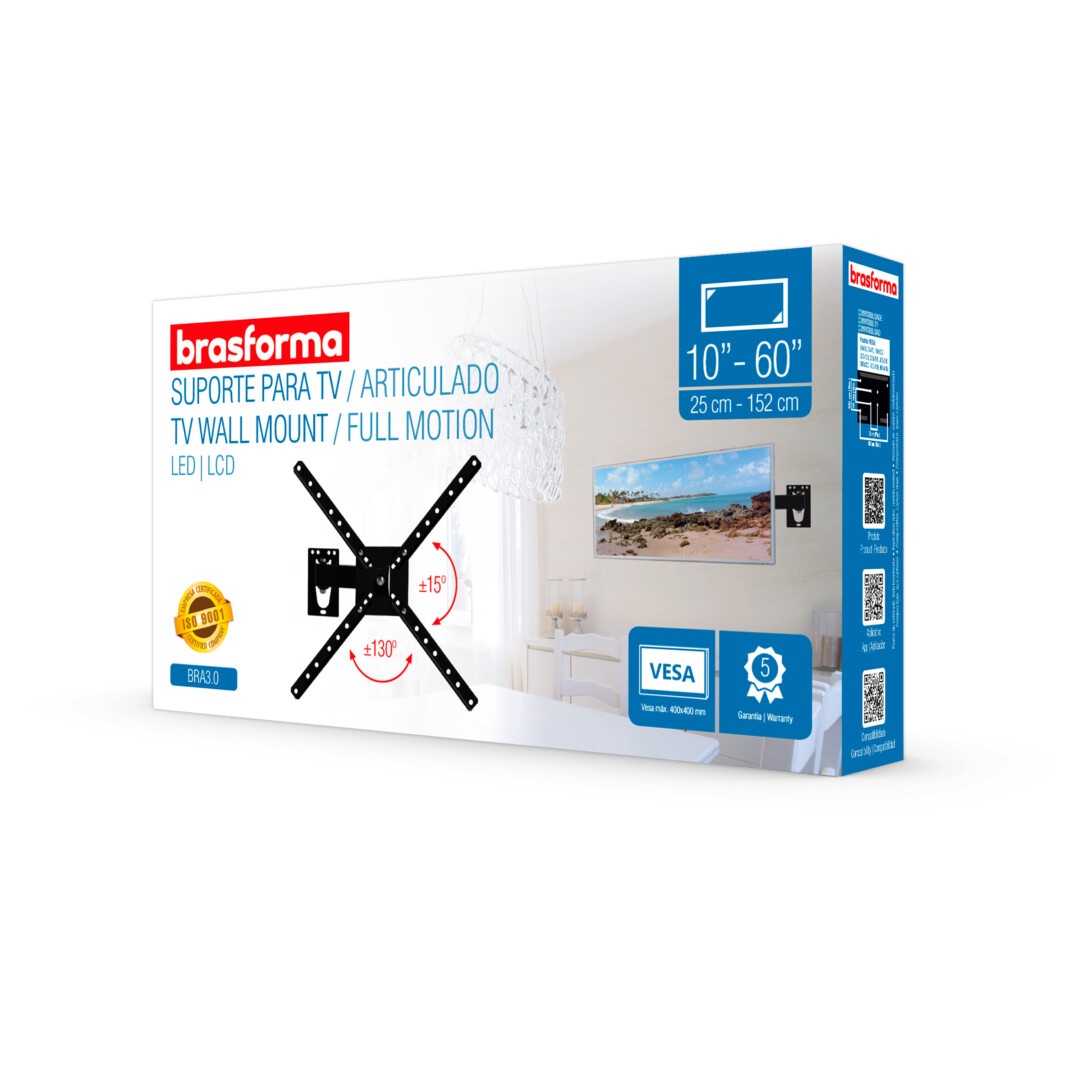 Suporte para TV BRA 3.0 Brasforma