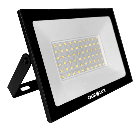 Projetor/Refletor 50W 6500K SuperLED OUROLUX 