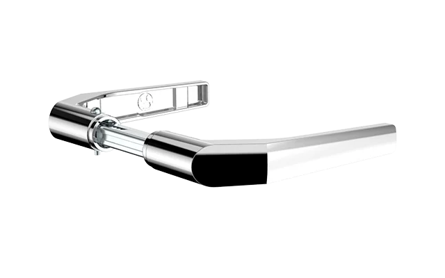 Maçaneta Popline Reta 58mm Cromado Soprano