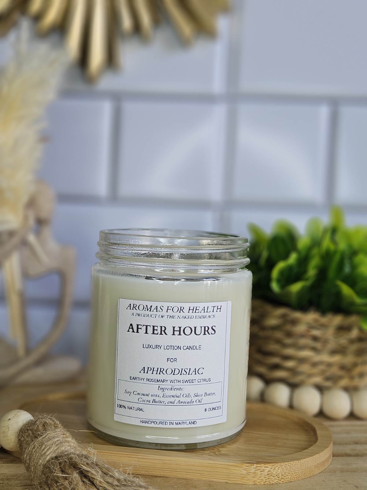 Luxury Lotion Candle 