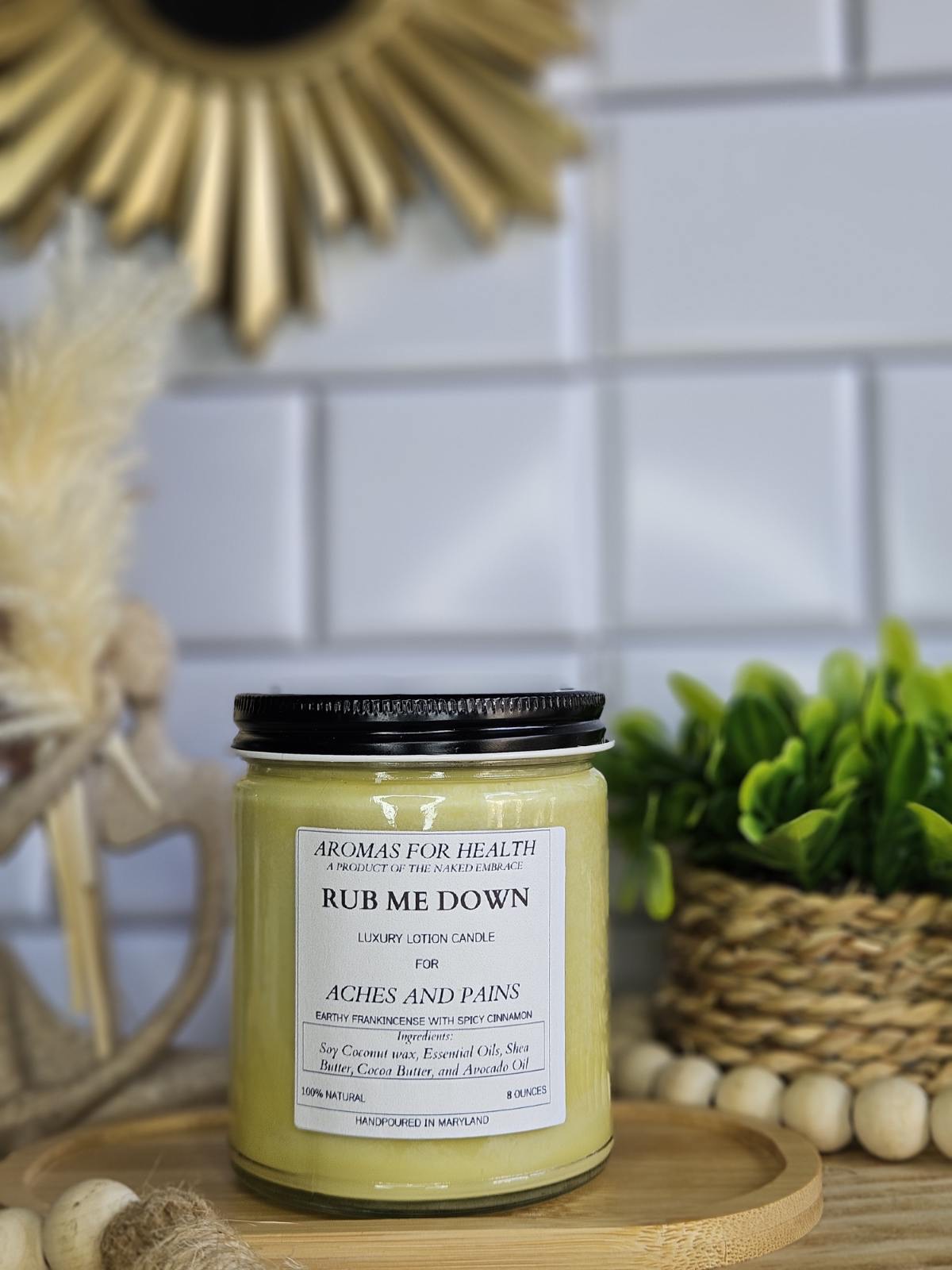 Luxury Lotion Candle